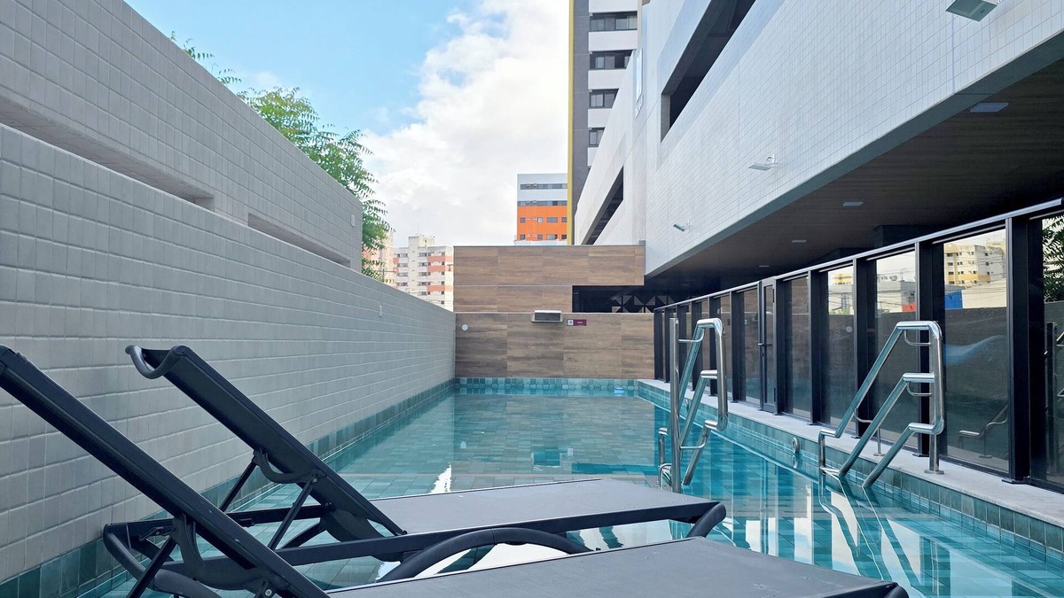 Ponta da Terra Condo | Studio na Pajuçara com Lazer Completo