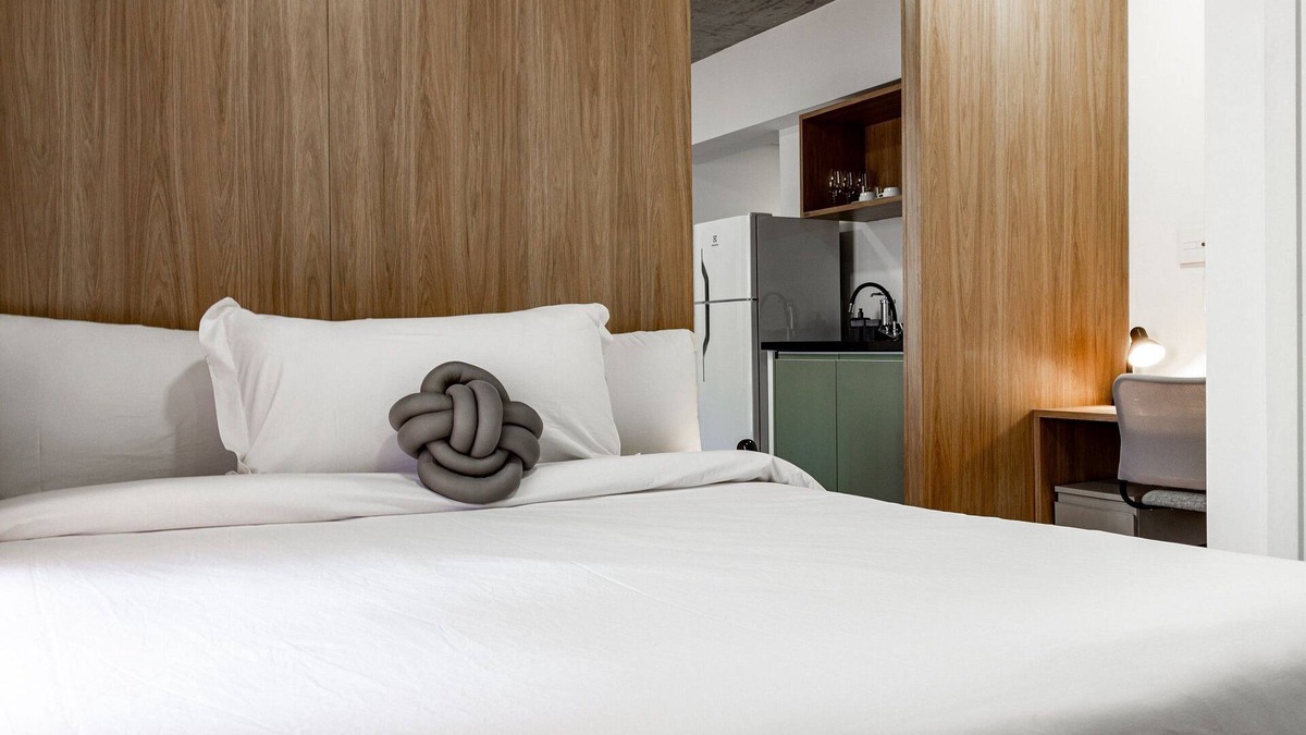 Republica Apartment | Studio Premium 1 Db bed with balcony