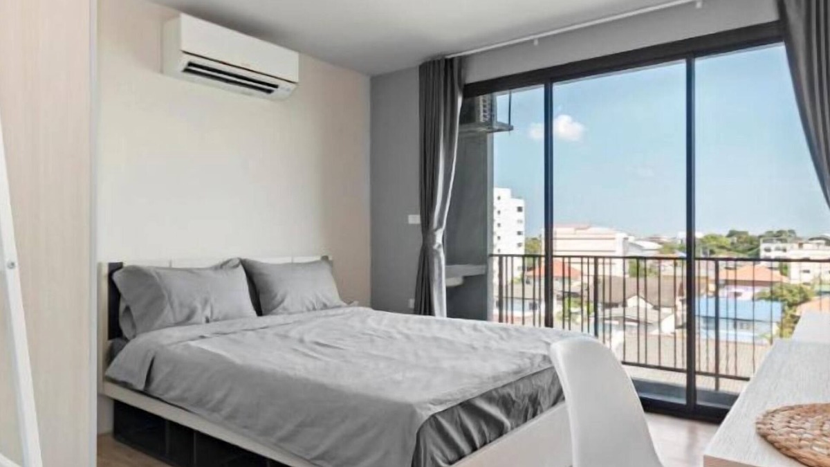 Anusawari Condo | 🔥Studio/Queen Bed🔥 Bangkok🇹🇭@DMK Airport🛬 & Airport Shuttle 🚖