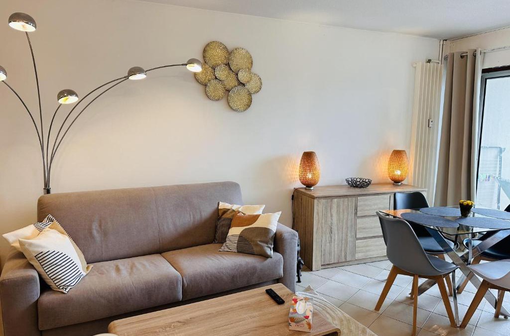 La Napoule Apartment | Studio with a shared pool near the beaches and golf course and the Chateau de La Napoule - 2244