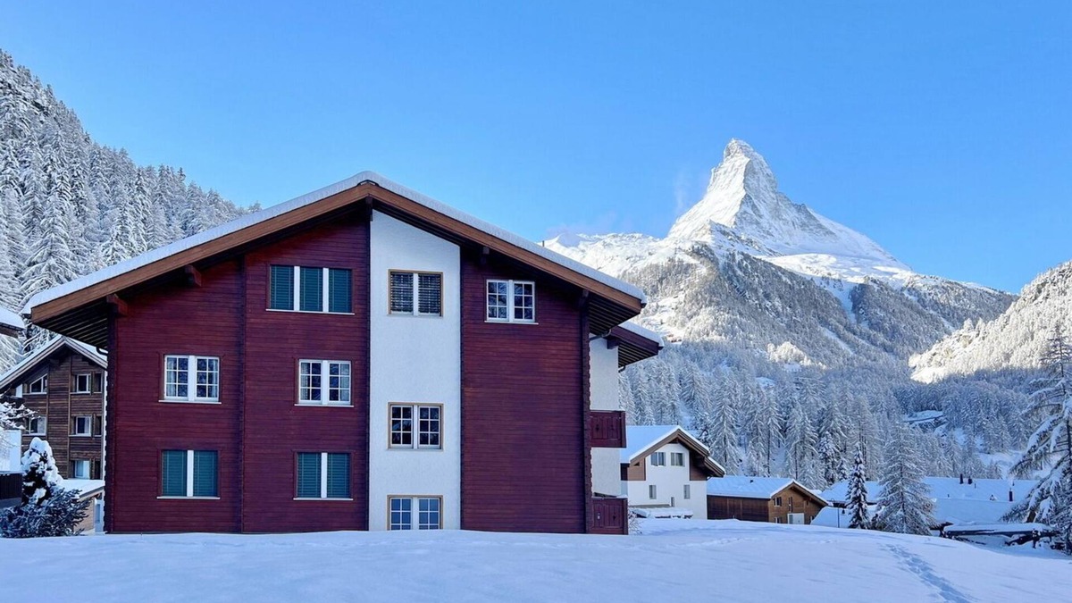 Zermatt Apartment | Studio with magnificiant view of the Matterhorn