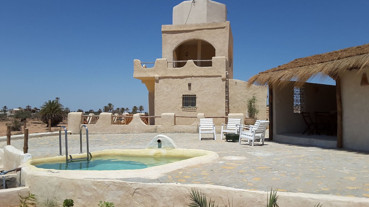 Beni Maaguel Cottage | Studio with palapa, pool and great view in great 5 hectares