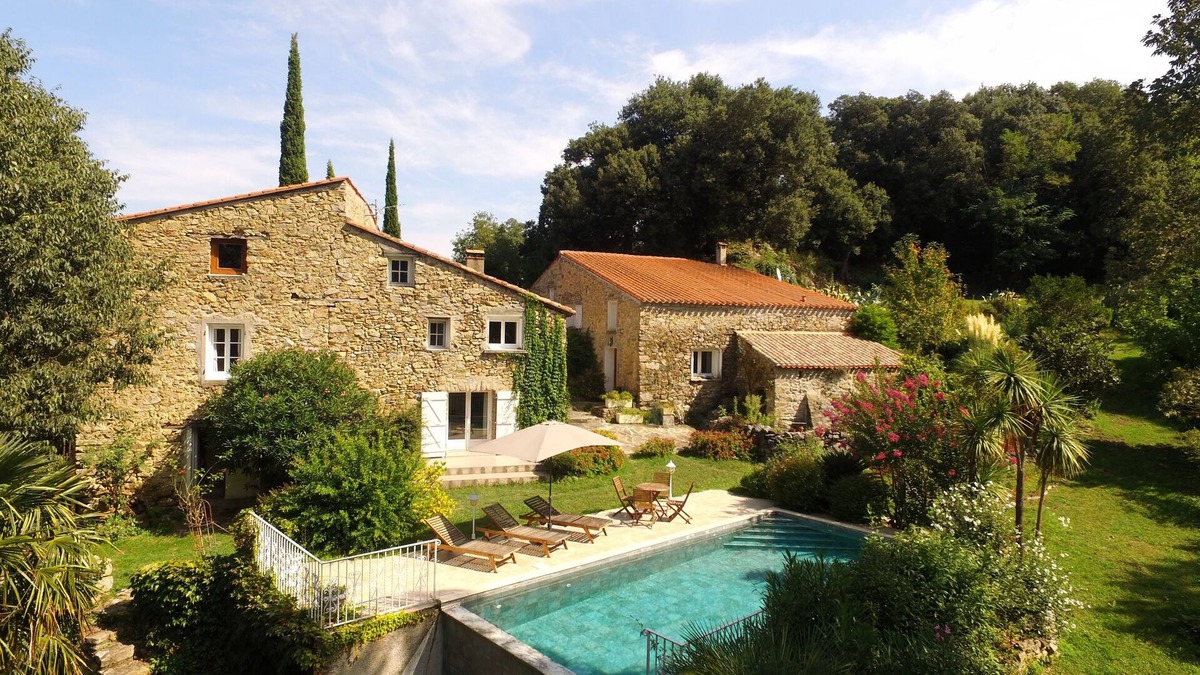 Arles-sur-Tech House | Stunning 15th Century Farmhouse with infinity pool in private grounds
