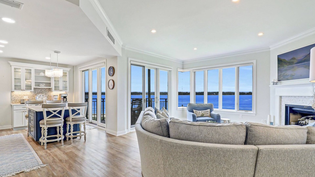 South Beach Villa | Stunning 3 Bedroom villa with incredible views of the Calibogue Sound!