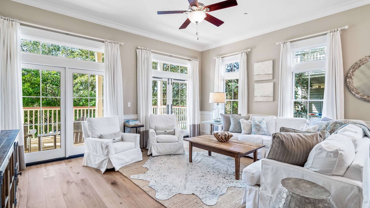 Beach District Condo | Stunning Designer Townhome Next to Beach Club. Easy Walk to Shopping and Dining