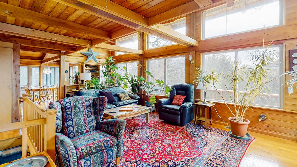 Williamsville House | Stunning dog-friendly home with board games, sauna, balcony, gas grill, & deck