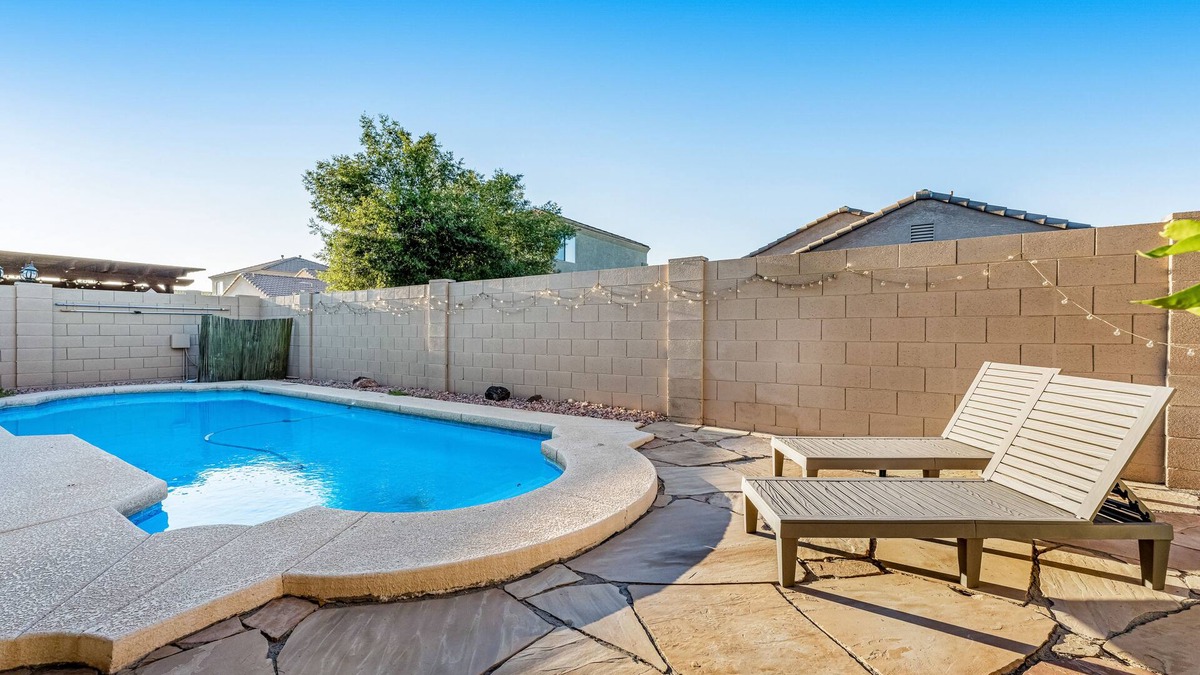 Suncliff House | Stunning home with pool, patio, grill, central AC & washer/dryer