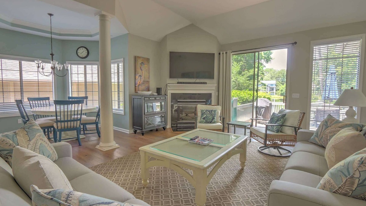 Sea Pines House | Stunning Lagoon View Rental Home in Sea Pines, HHI