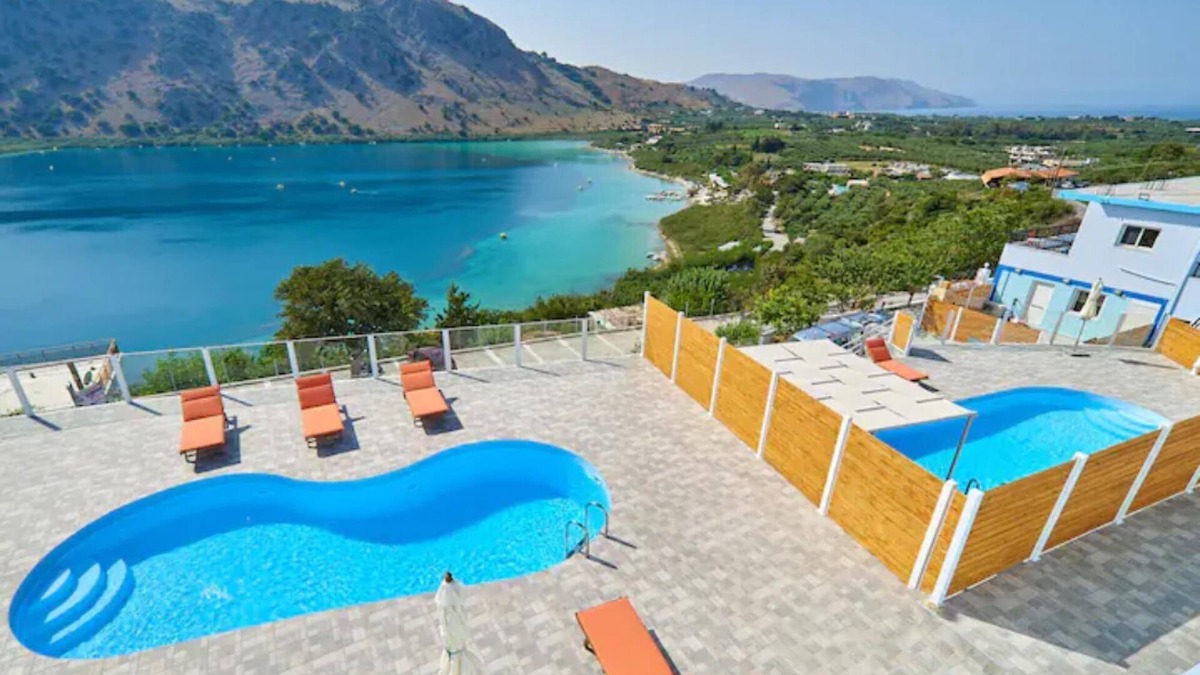 Kavallos Villa | Stunning Lake Kournas Retreat★ 2 New Private Pool!