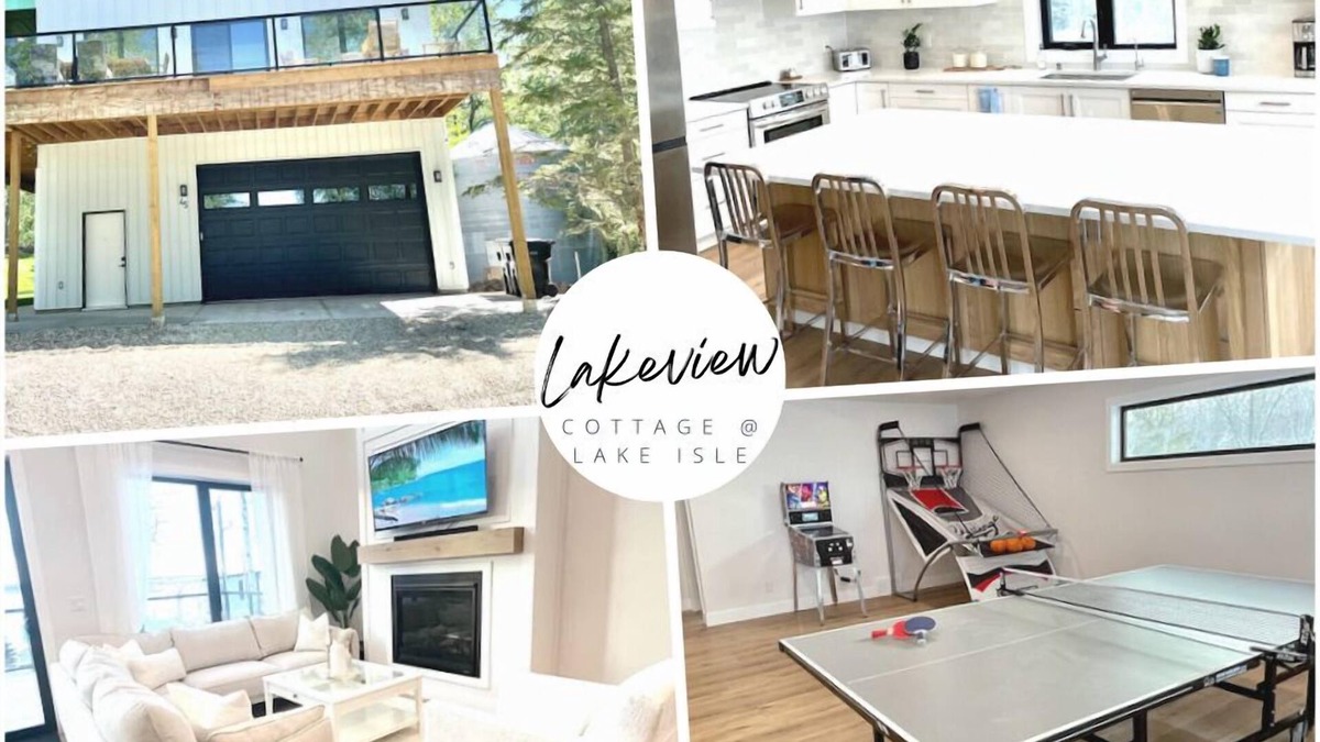 Silver Sands Cottage | Stunning Lakeview Cottage at Lake Ilse * Games Room * 5 mins to Seba - Sleeps 15