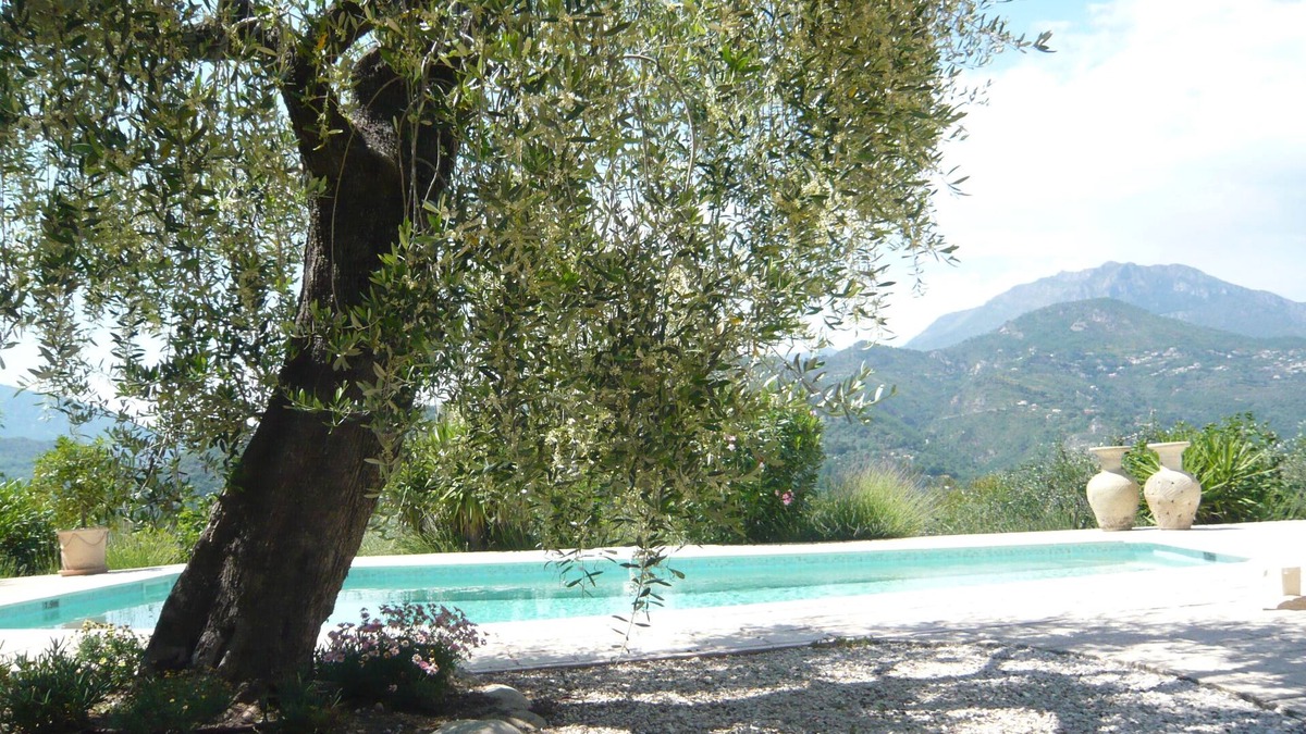 La Roquette-sur-Var Villa | Stunning Mountain Views with a Secluded Private Pool