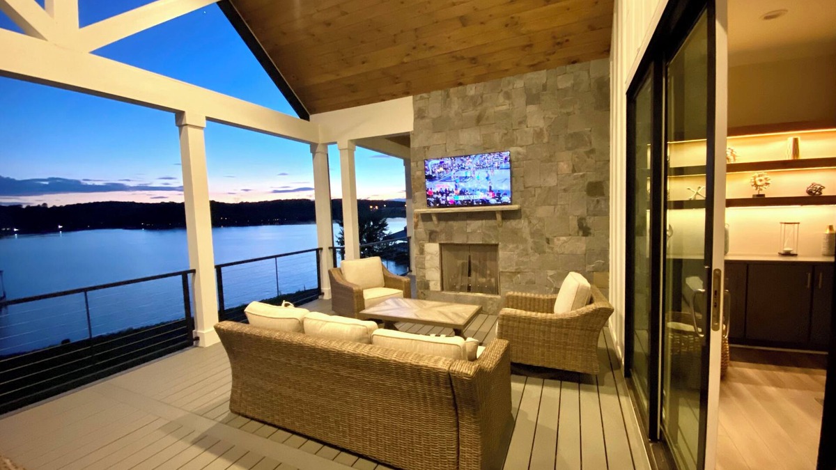 Seneca House | Stunning New Home on Lake Keowee Near Clemson