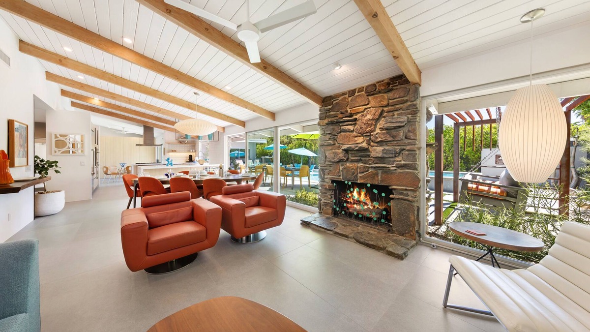 Twin Palms House | Stunning, Newly Remodeled Twin Palms Pool Home
