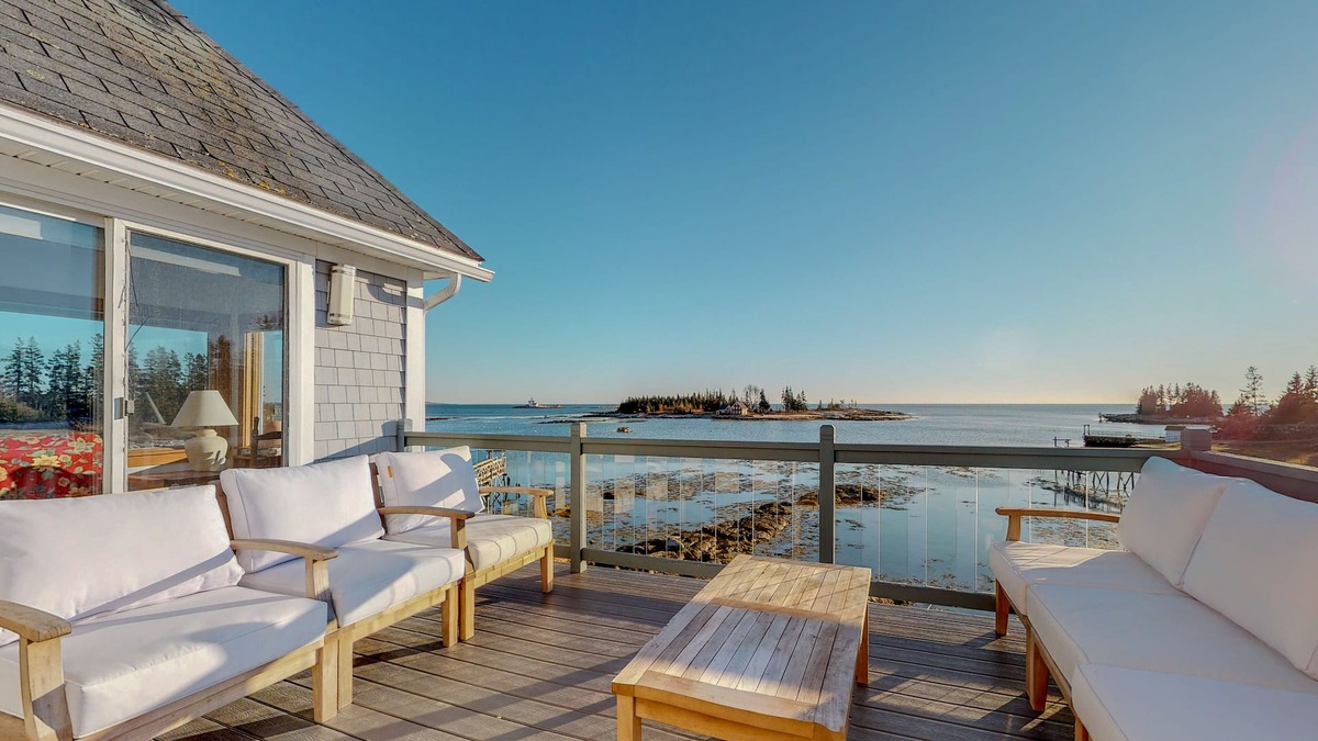 Newagen House | Stunning oceanfront cottage w/private deck and Atlantic views