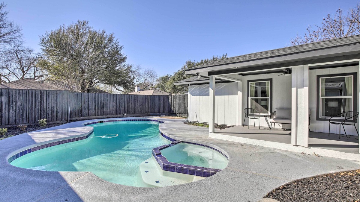 Cowley House | Stunning Plano Home w/Private Pool & Hot Tub