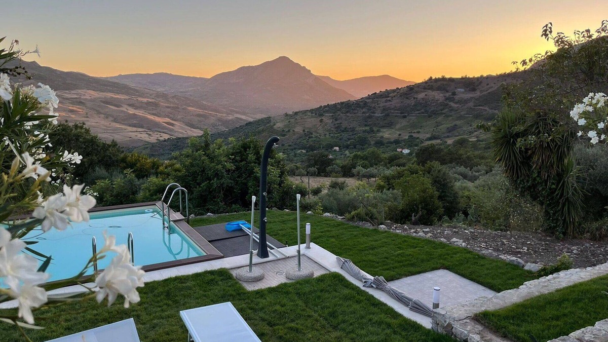 Madonie National Park Villa | Stunning private villa for 6 people with WIFI, private pool, A/C, TV and panoramic view