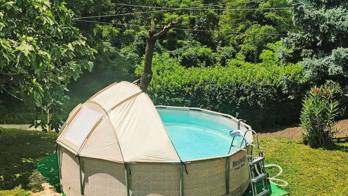 Santo Stefano Belbo House | Stunning private villa for 8 people with WIFI, private pool, TV, patio, panoramic view and parking