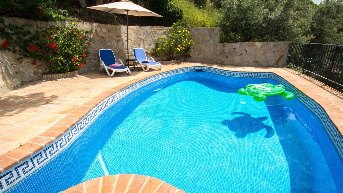 Frigiliana Villa | Stunning Rural Apartment With Private Pool, full AC and Panoramic Sea View