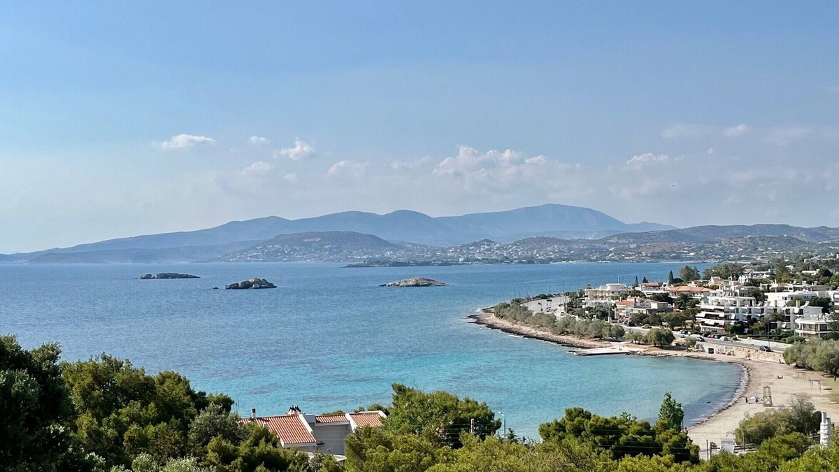 Saronida Apartment | Stunning View Seaside 1-bed Apartment in Saronida