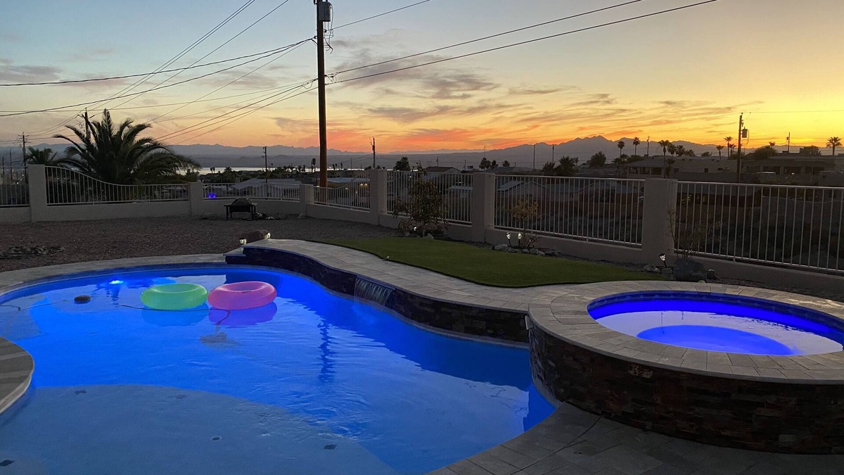 Havasu Foothill Estates House | Stunning Views with Pool & Spa