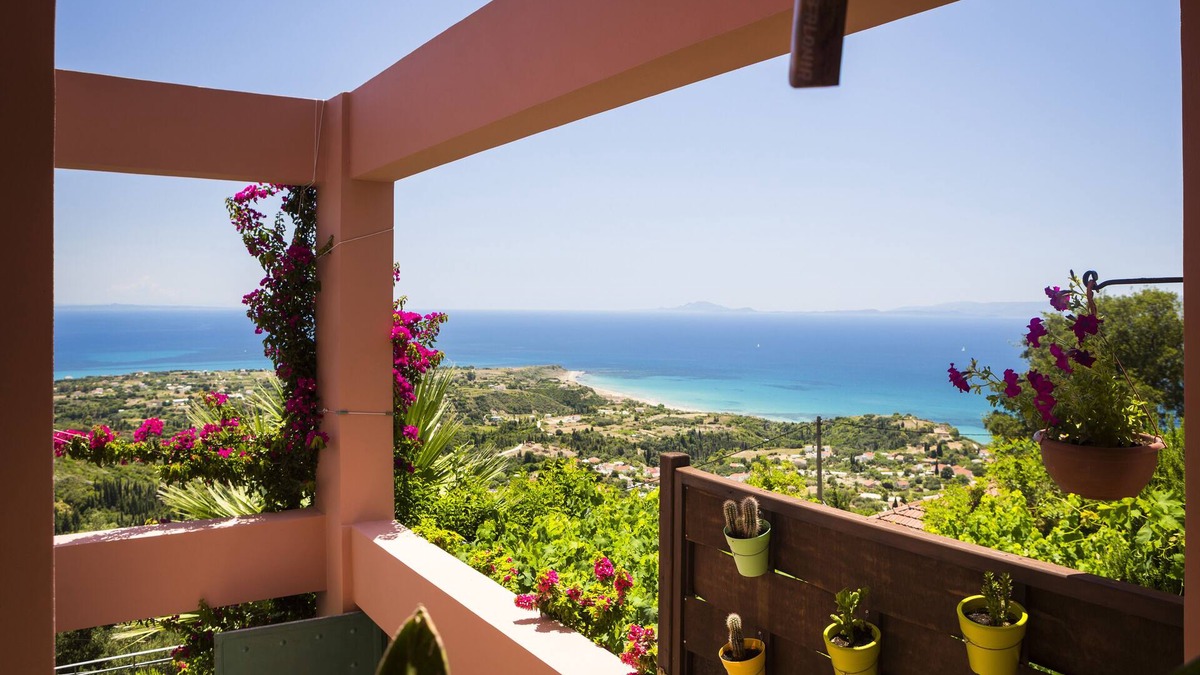 Eleios-Pronnoi Villa | Stunning villa with breathtaking sea views,private pool,pool table,table tennis