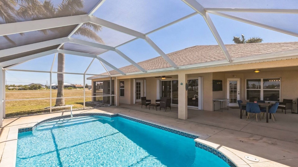 Burnt Store House | Stylish 3BR/2BA Retreat with Pool in Cape Coral