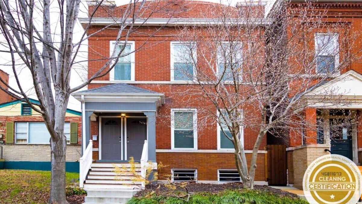 Tower Grove East House | Stylish 4BR w/Office, Deck, Gardens/ABODEbucks