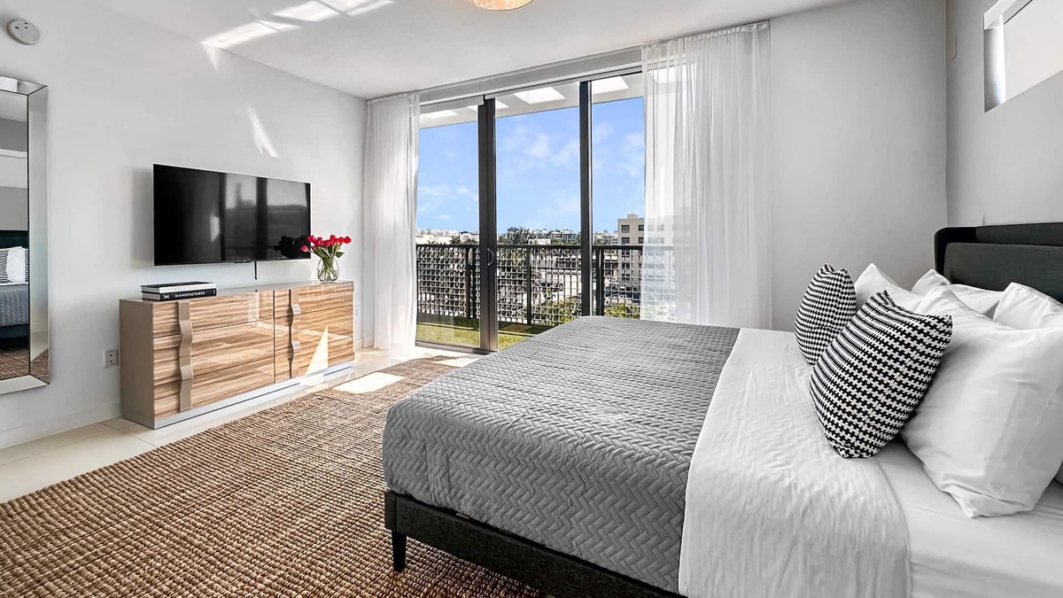 Bay Harbor Islands Apartment | Stylish and Spacious 2BD Terrace Apt | Balcony, Kitchen and Daily Housekeeping