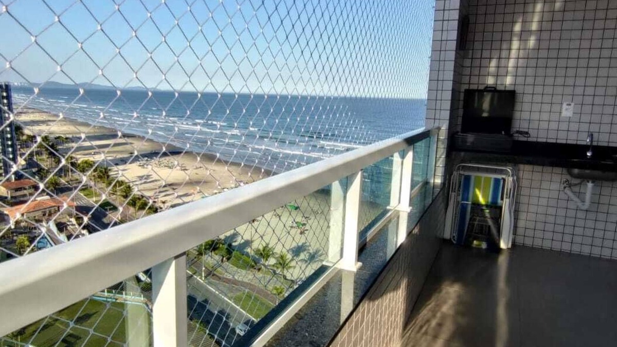 Vila Balnearia Apartment | Stylish apartment with Ocean view in Jardim Real Praia Grande