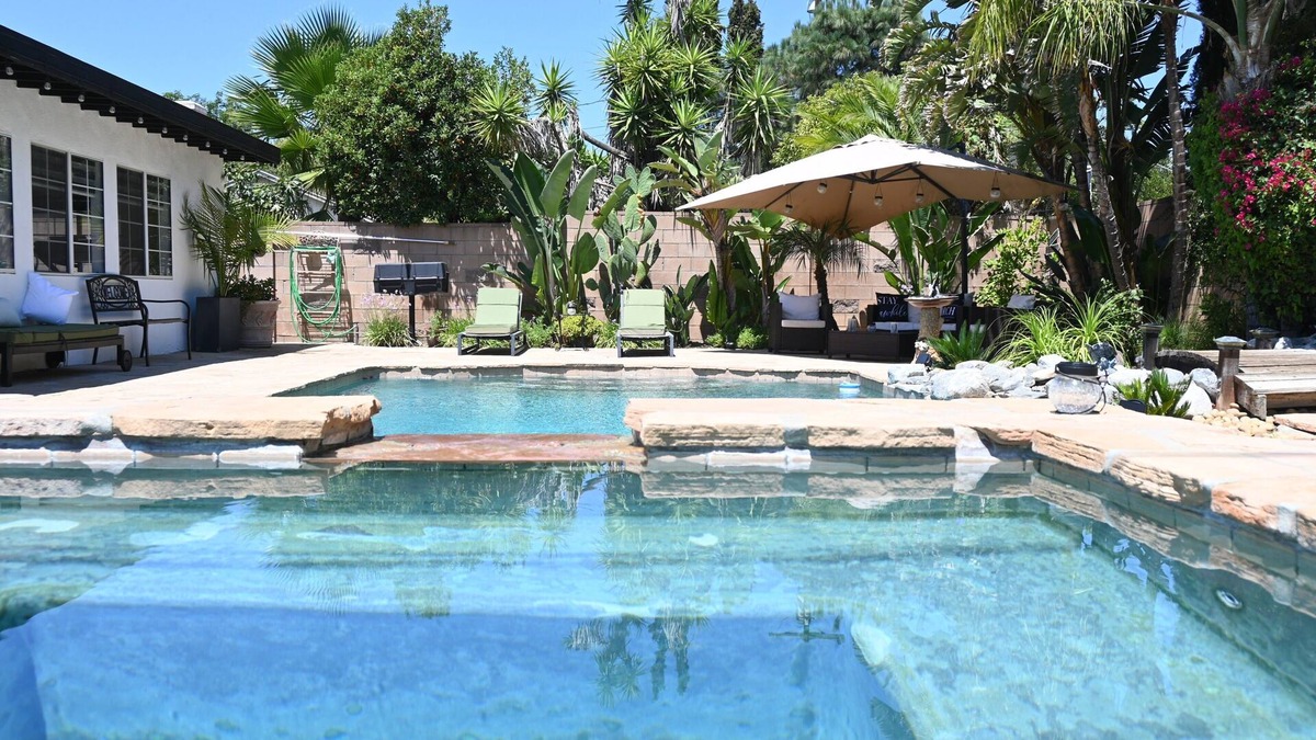 Chatsworth House | Stylish Chatsworth Retreat with King Suite, Pool, Spa and Outdoor Oasis