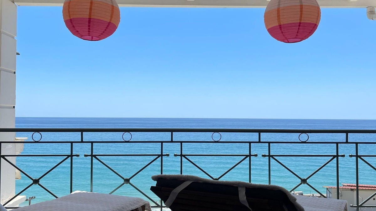 Loutsa House | Stylish duplex with a breathtaking view over the Ionian Sea
