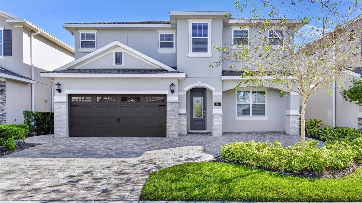 Galilee House | Stylish Home with Themed Rooms, Game Room and Waterpark & Resort Access near.