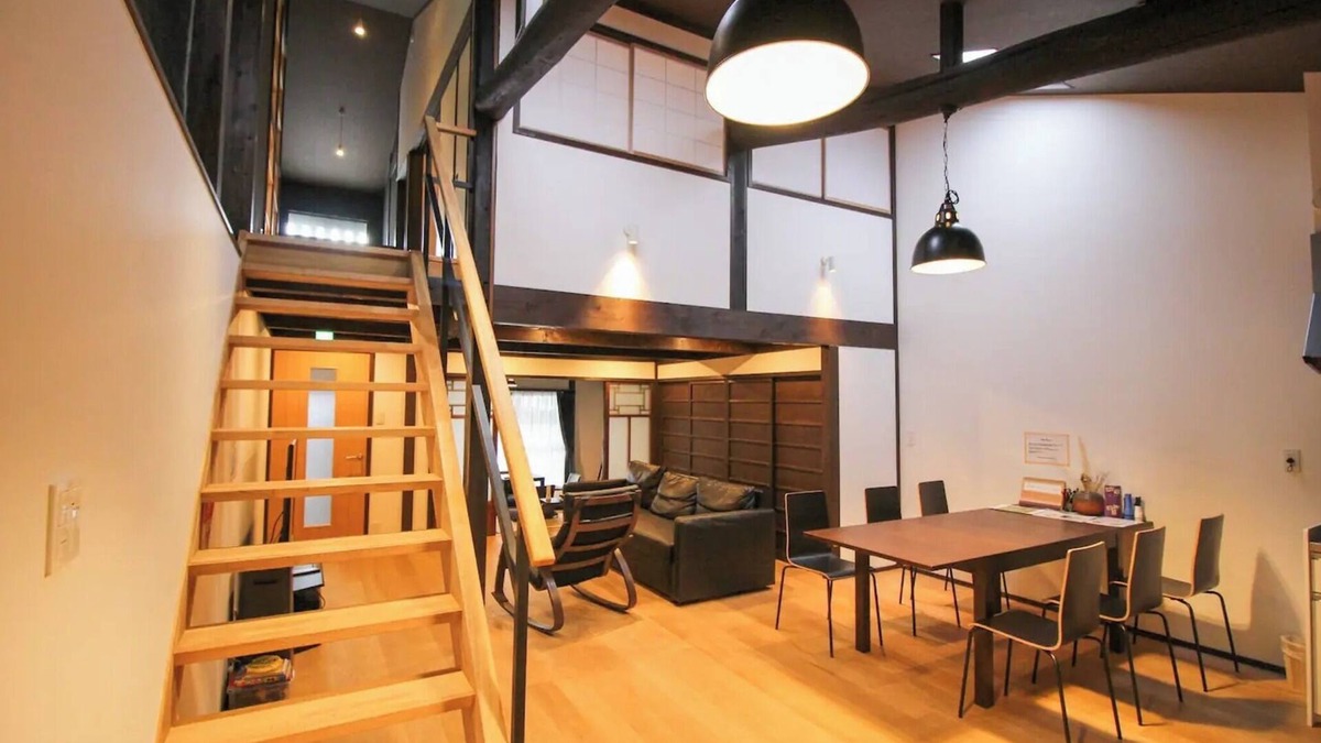 Nishijin House | Stylish modern Kyomachiya 500m Kinkakuji/Kyoto Kyōto