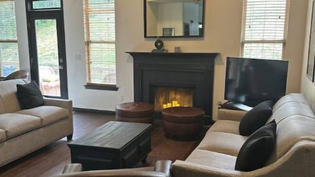 Adairsville House | Stylish Retreat in Adairsville: with Arcade Machine and Shared Pool