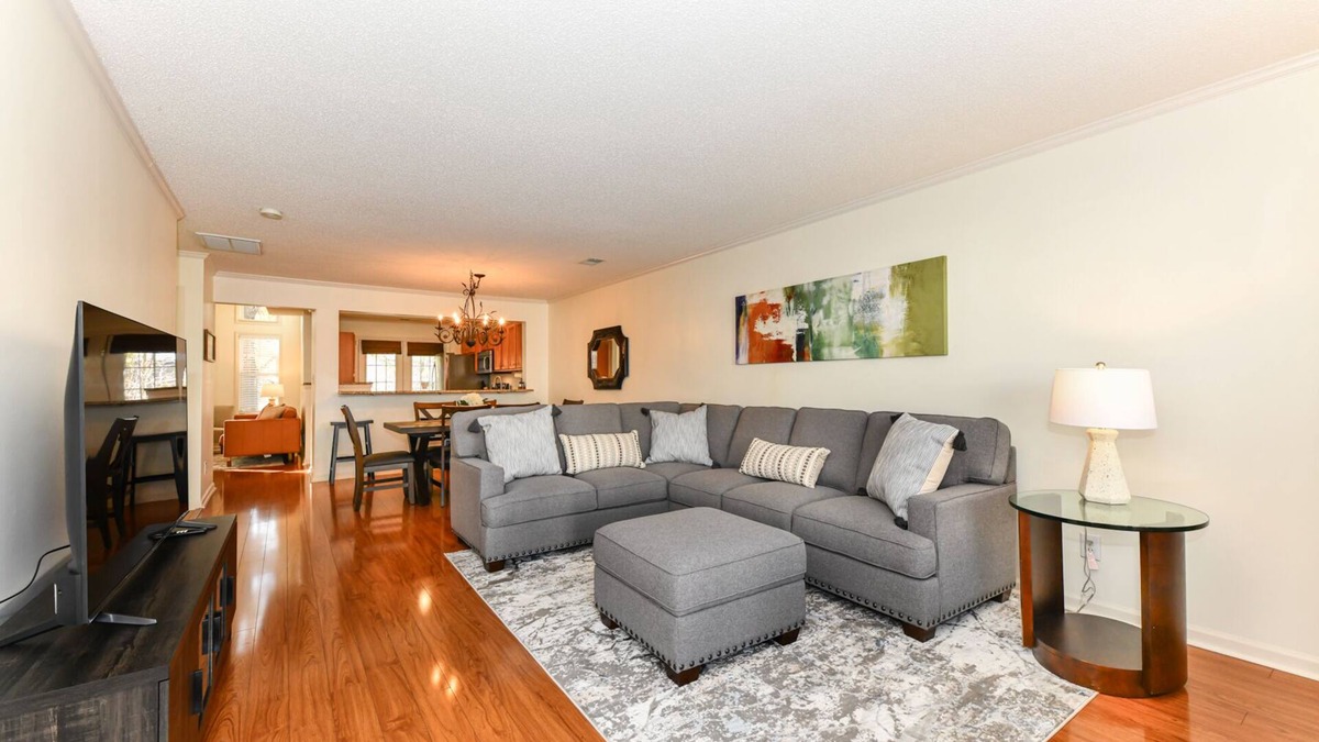 Greensboro House | Stylish Serenity - Spacious townhouse minutes from PTI and downtown Greensboro.