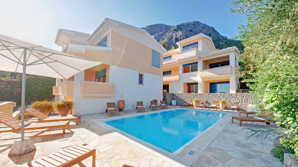 Barbati Apartment | Stylish studios and apartments with pool and sea view, 70 meters from the beach