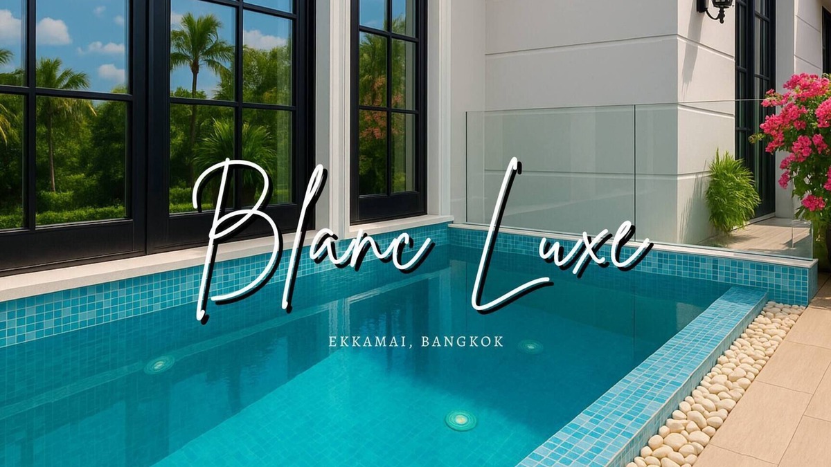 Phra Khanong Nuea Villa | Stylish 7Beds Poolhouse with Cinema & Lift - 2min to BTS