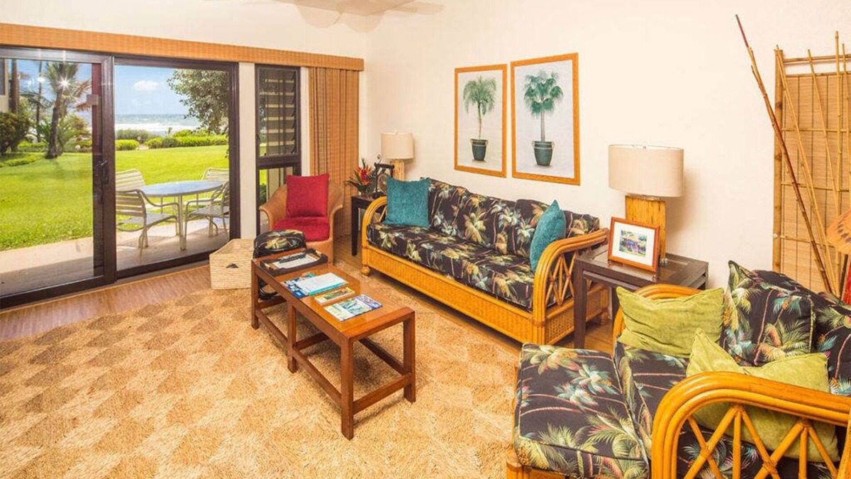 Lihue Condo | Stylish Tropical Suite w/Bath+Kitchen Upgrades, WiFi, DVD, Lanai–Kaha Lani 113