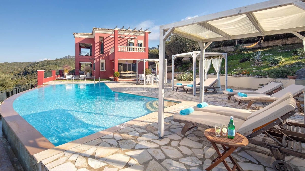Sfakera Villa | Stylish villa, Regina Rossa with heated pool and stunning panoramic sea views