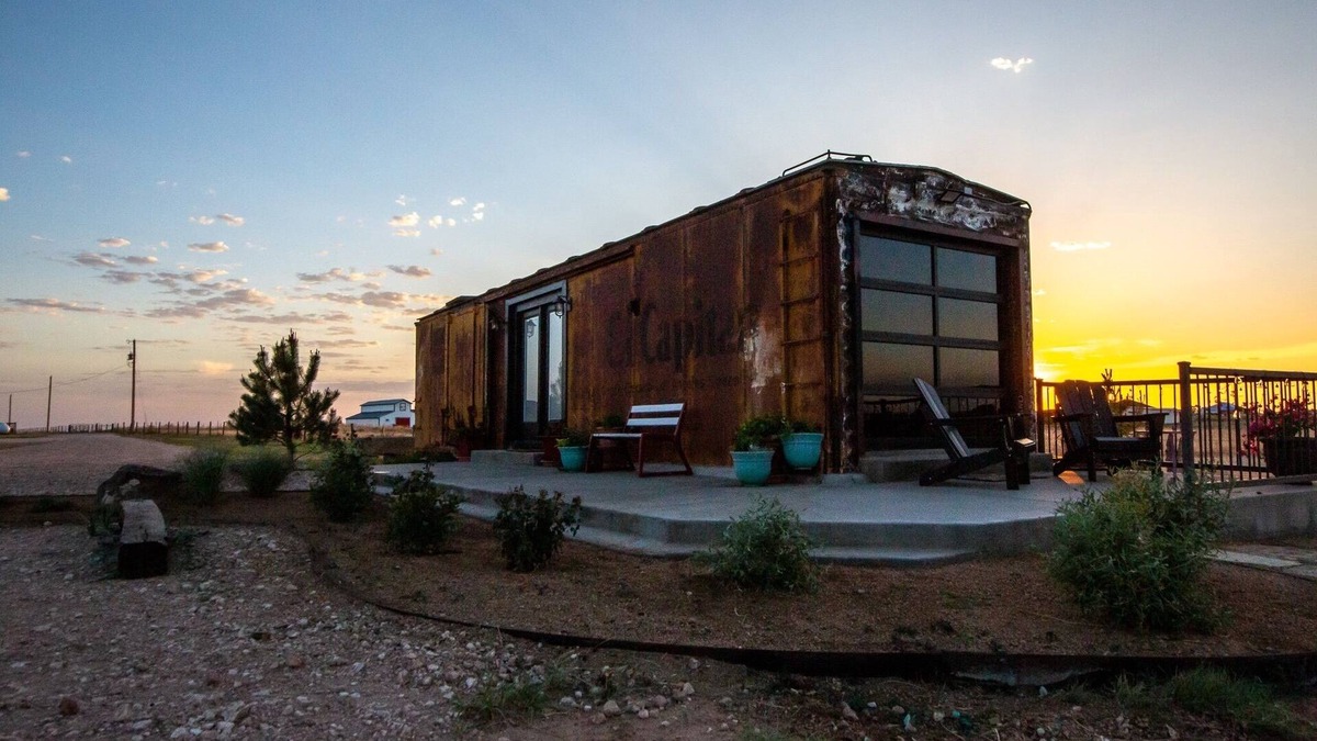 Canyon Other | Stylishly Renovated Train: Sunsets for miles near WTAMU and Palo Duro Canyon