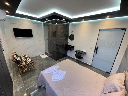 Centro Apartment | Suíte Silver 204 com ar condicionado