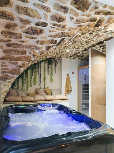 Etoile-sur-Rhone Apartment | Suite avec jacuzzi et sauna