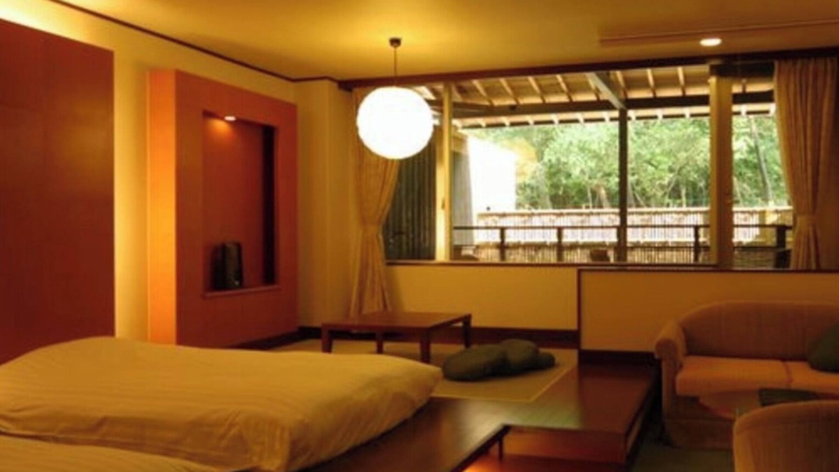 Yunohana Hotel | Suite room with openair hot spring Mt Hotou nonsmoking/Kameoka Kyōto