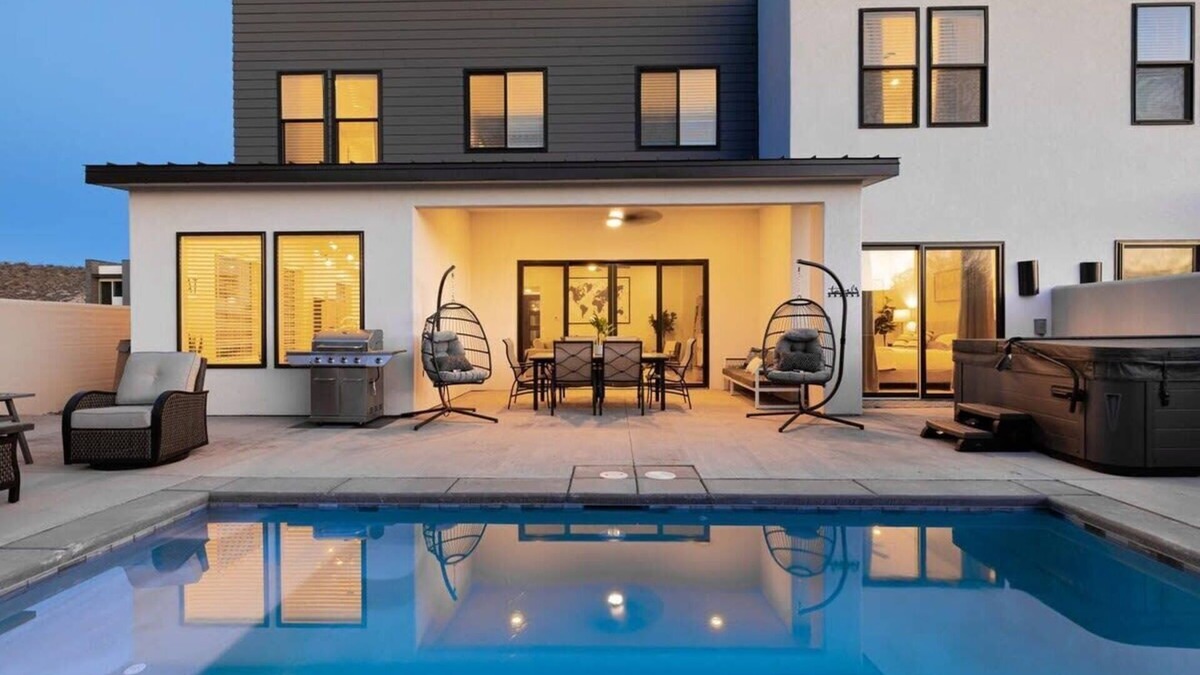 Washington House | Suite Spot Getaway | Pool & Game Room Near Zion