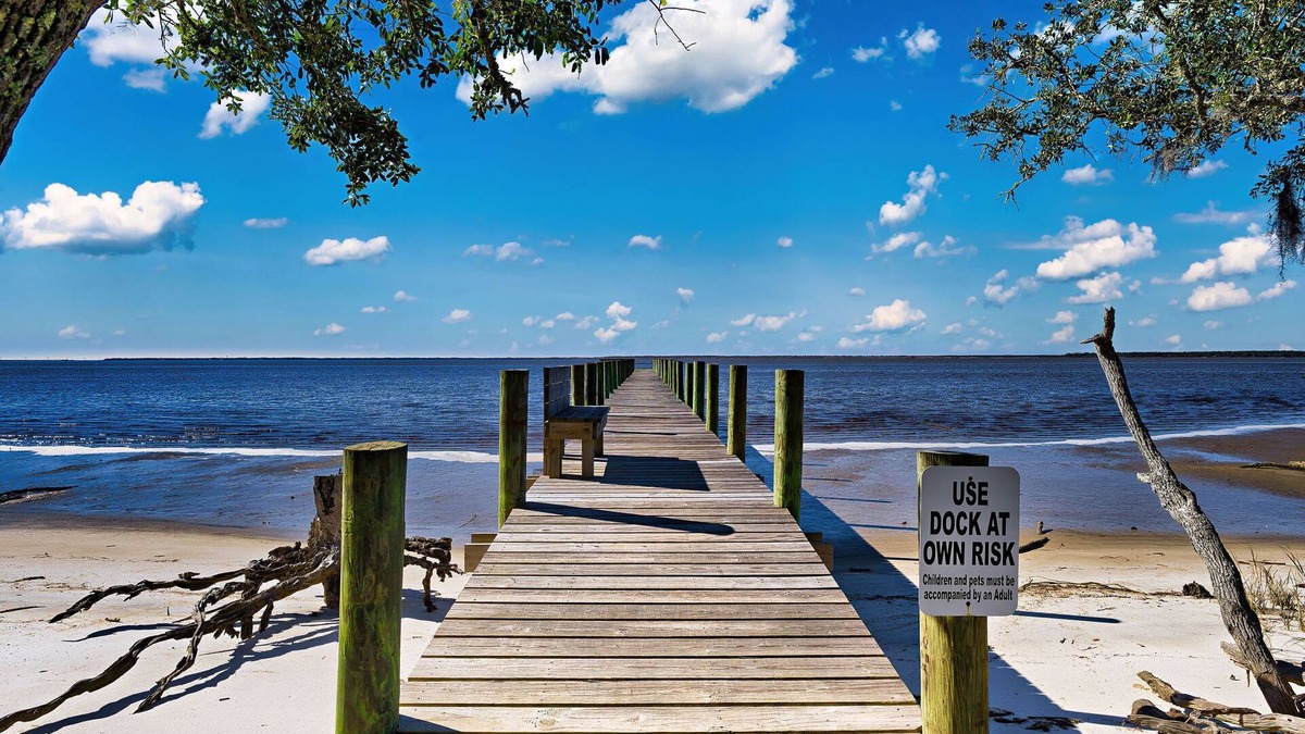 Eastpoint House | Summer 2025 Still Available! 2 Private homes! Bayfront w/dock! 8.74 acres!