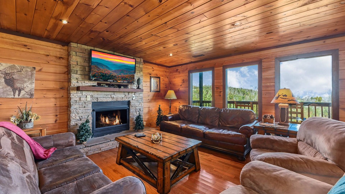 Chalet Village North Cabin | Summer Break! Hot Tub | Views | 4-Story MTN Cabin