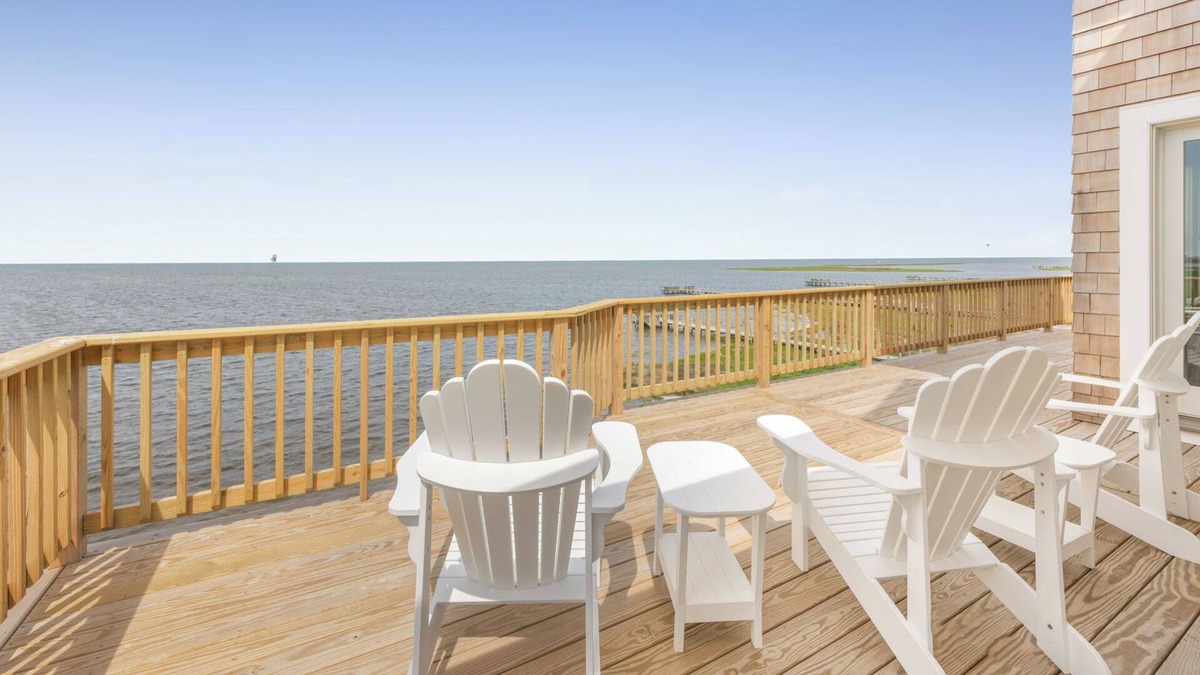 Wind Over Waves House | SUMMER SAVINGS - Soundfront Dog & Handicap Friendly w/Pool, Hot Tub, Elevator
