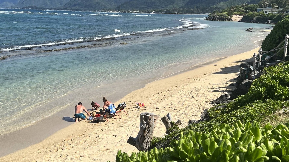 Laie House | SUN, SWIM, SURF, kid-friendly,beachfront, 30 day contact us, see details