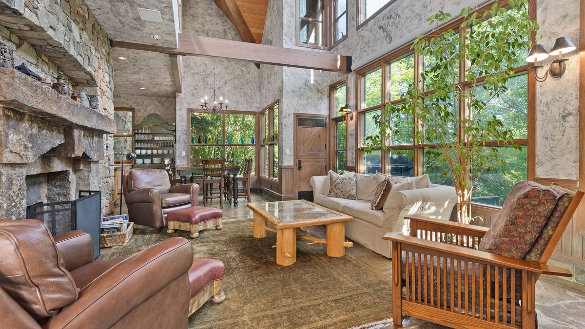 Sundance Cabin | Sundance Massive Cabin - Huge hot tub, Fireplaces in each room, acres of privacy