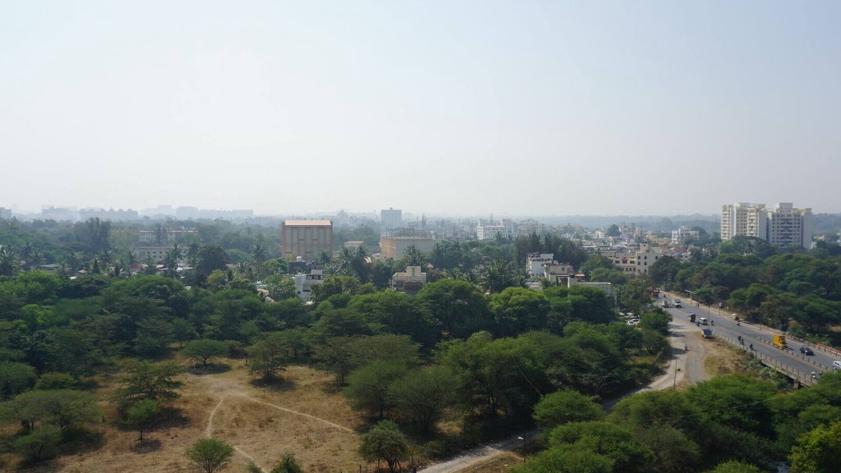 Pune Apartment | Sunlit Apartment Overlooking the City Skyline
